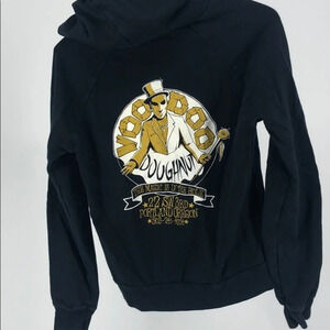 Kids Medium Voodoo doughnuts hoodie black